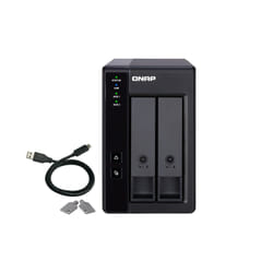 QNAP TR-002 HDD/SSD enclosure Black 2.5/3.5&quot;