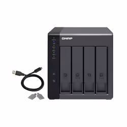 The TR-004 USB 3.0 RAID expansion enclosure allows you to expand the capacity of your QNAP NAS and PC. The TR-004 can also be ...