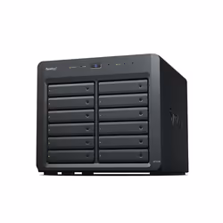 Easily add 12 bays to your DiskStationWith its 12-bay desktop form factor. the DX1215II provides generous storage expansion f ...