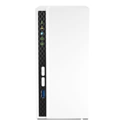 QNAP TS-233 NAS Tower ARM Cortex-A55 2 GB 8 TB HDD QNAP QTS White