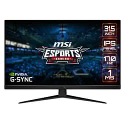MSI G321Q computer monitor 80 cm (31.5") 2560 x 1440 pixels Wide Quad HD Black