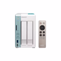 QNAP TS-251A NAS Tower Intel® Celeron® N3060 2 GB DDR3L 6 TB HDD QNAP Turbo System Green, White - Additional view 5