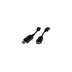 Cables Direct HDHDPORT-005CAB 0.15m DisplayPort HDMI Black video cable adapter