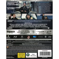 Warner Home Video Dunkirk Blu-ray Czech, English, French, Greek, Hungarian, Italian, Polish, Russian, Thai, Turkish