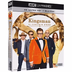 Warner Home Video Kingsman: The Golden Circle, Blu-ray, R, 4K Ultra HD, English, Italian, Action, 2D