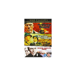War Classics Collection - Where Eagles Dare / The Dirty Dozen / Battle Of The Bulge [DVD]