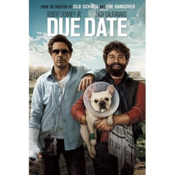 Warner Home Video Due Date DVD English