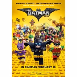 Warner Home Video The LEGO Batman Movie, Animated film/cartoon, DVD, English, 2D, USA, Cartoon