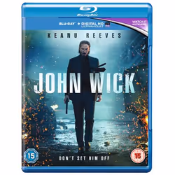 Warner Bros John Wick, Movie, Blu-ray, Coloured, Adults & Children, John Wick, Action