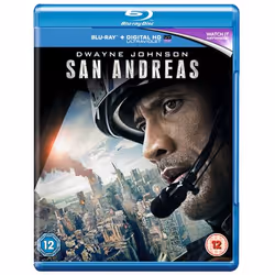 Warner Bros San Andreas, Movie, Blu-ray, Coloured, Teen & young adults, 2D, Dwayne Johnson, Carla Gugino, Alexandra Daddario, ...