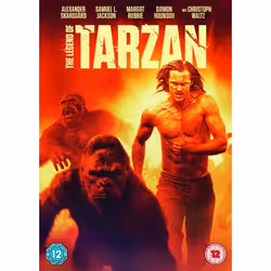 Warner Bros The Legend Of Tarzan, Movie, DVD, Coloured, Teen & young adults, Alexander Skarsgard, Christoph Waltz, Samuel L. ...