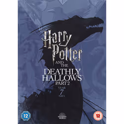 Warner Bros Harry Potter & the Deathly Hallows Part 2, Movie, DVD, Coloured, English, Russian, Ukrainian, 125 min, Adults & C ...