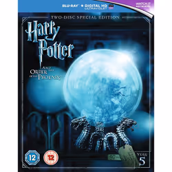 Warner Bros Harry Potter and the Order of the Phoenix, Movie, Blu-ray, Coloured, English, Adults & Children, Daniel Radcliffe ...