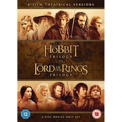 Warner Bros Hobbit Trilogy/The Lord Of The Rings Trilogy DVD