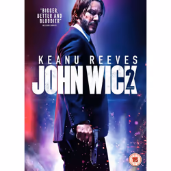 Warner Bros John Wick: Chapter 2, Movie, DVD, Coloured, English, Adults & Children, Keanu Reeves, Riccardo Scamarcio, Ian McS ...