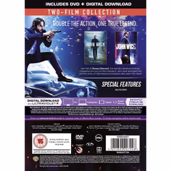 Warner Bros John Wick: Chapters 1 & 2 DVD English