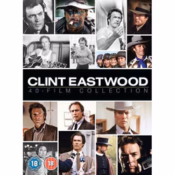 Warner Bros Clint Eastwood 40 Film Collection, Movie, DVD, Coloured, Adults, 2D, Clint Eastwood, Richard Burton, Burt Reynold ...