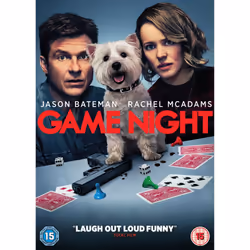 Warner Bros Game Night, Movie, DVD, Coloured, English, Adults & Children, Jason Bateman, Rachel McAdams, Billy Magnussen, Sha ...