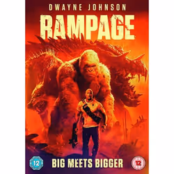 Warner Bros Rampage, Movie, DVD, Coloured, Multilingual, Teen & young adults, 2D