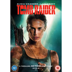 Warner Bros Tomb Raider, Movie, DVD, Coloured, Teen & young adults, 2D, Danish, English, Spanish, Finnish, Greek, Norwegian,  ...