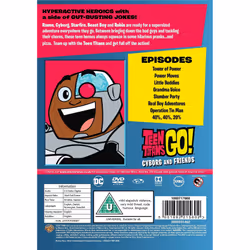Warner Bros Teen Titans Go! Cyborg & Friends DVD English