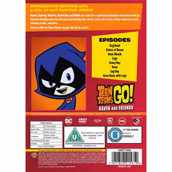 Warner Bros Teen Titans Go! Raven & Friends DVD Multilingual