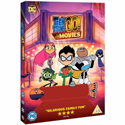 Warner Bros Teen Titans Go! To The Movies DVD