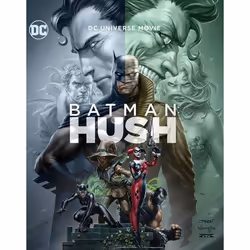 Warner Bros Batman: Hush, Movie, DVD, Coloured, 2D, ason O'Mara, Jennifer Morrison, Stuart Allan, Sachie Alessio, Geoffrey Ar ...