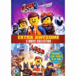 Warner Bros The LEGO Movie 2/ The LEGO Movie - 2 Film Collection, Movie, DVD, U, Coloured, Adults & Children, 2D