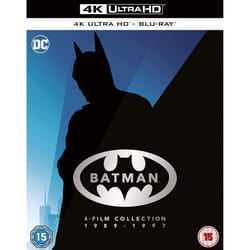Batman 4-Film Collection 1989 - 1997 (4K Ultra HD + Blu-ray)