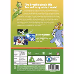 Warner Bros Tom and Jerry: The Lost Dragon DVD Danish, German, English, Mexican Spanish, Finnish, French, Norwegian, Swedish