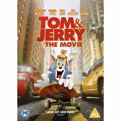 Warner Bros Tom & Jerry The Movie, Movie, DVD, PG, Coloured, Children, 2D