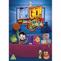 Warner Bros Teen Titans Go! See Space Jam, Movie, DVD, U, Coloured, English, French, Adults & Children