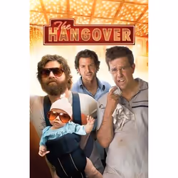 Warner Bros The Hangover, Movie, DVD, Coloured, Full HD, Danish, 108 min