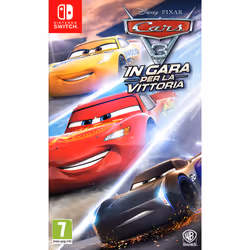 Warner Bros Cars 3: Driven to Win, Nintendo Switch, Multiplayer mode, E10+ (Everyone 10+)