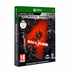 Warner Bros Back 4 Blood Steelbook Special Edition, Xbox One, Multiplayer mode, M (Mature), Physical media
