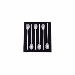 Stellar Rochester Polished 6 Piece Latte/Sundae Spoon Gift Box Set