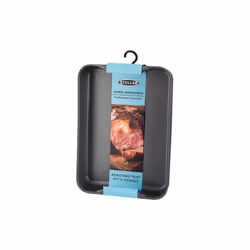 Stellar Hard Anodised 36 x 27cm Roasting Tray With Handle