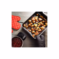Stellar Hard Anodised 42 x 30cm Roasting Tray With Handle