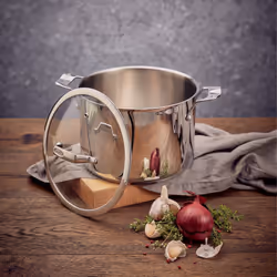 Stellar Stainless Steel Stockpot 24cm 6L