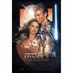 Star Wars Episode 11 - Attack Of The Clones (Single Sided Reg B) Original Cinema Poster