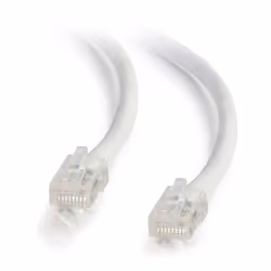 C2G 2m Cat5e Non-Booted Unshielded (UTP) Network Patch Cable - White, 2 m, RJ-45, RJ-45, White