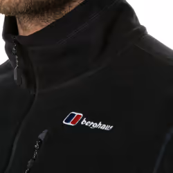 Berghaus Mens 2021 Prism Micro Polartec Half Zip Warm Fleece Durable Sweater - L, Black