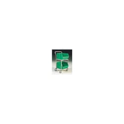 FSMISC 2 BIN STORAGE TROLLEY GREEN 321291 91