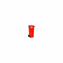 VFM REFUSE CONTAINER 360L 2 WHLD RED 33 33