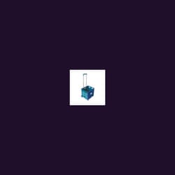 Fold Cont Trolley Blu/Grn