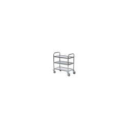 VFM TROLLEY 3 SHELF 600X400 SILVER 375609