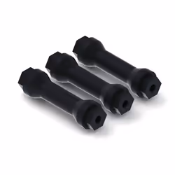 ARRMA CNC Aluminium Wing Posts, Wing posts, Black