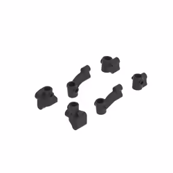 ARRMA Body Post Mounts, Body mount post, Composite, Black