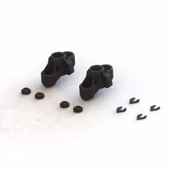 ARRMA Front steering blocks, Steering block, Black